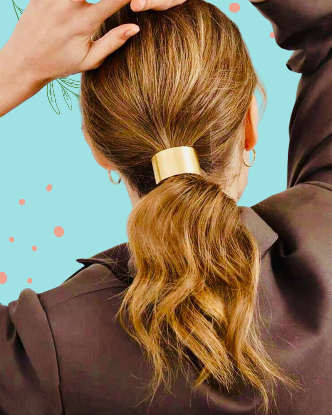 Golden Hair Clip